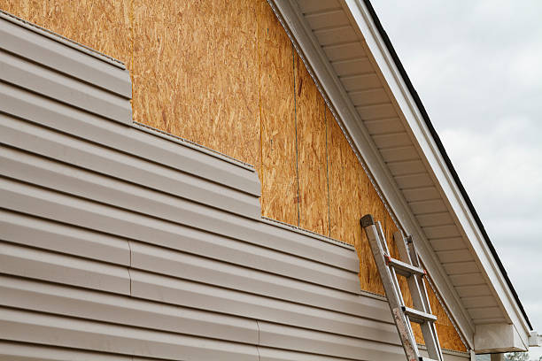 Professional Storm Damage Siding Repair technician working in Louisville, GA